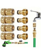1Pack(2PCS) Brass Garden Hose