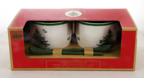Spode christmas tree mug - tree,