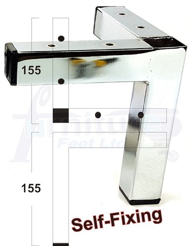 Metal furniture legs - 4,