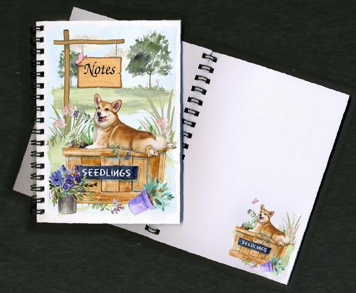 Corgi dog notebook notepad - dog, notebook/notepad