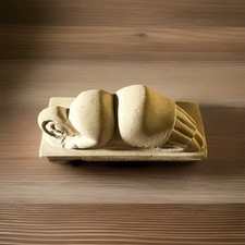 Rare Stone Sculpture By Sven Berlin (1911-1999) St Ives Artist,Cornwall.Signed.