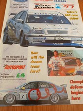 BTCC Donnington Park March 1997 Programme