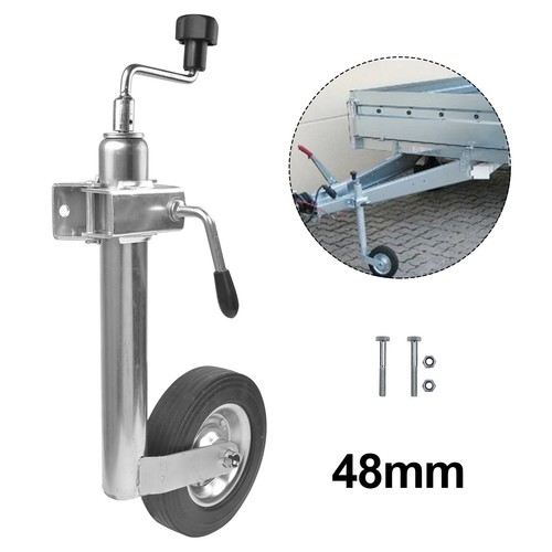 Heavy duty jockey wheel with - duty,