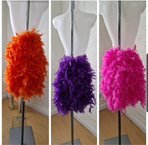 Thick feather tail fan - thick,