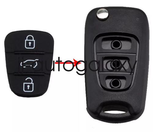 Button key fob rubber pad - 3,