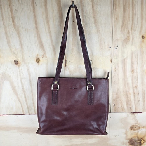 Gianni conti leather handbag - leather,