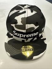 Supreme Snow Camo Cap Selling