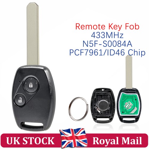 433mhz remote key fob id46 - key, for