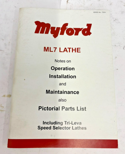 Used myford ml7 - used, lathe