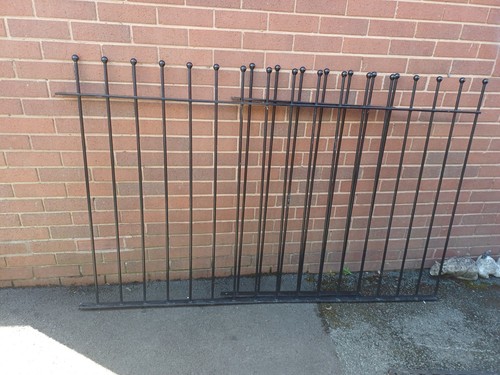 Wrought iron railings ornate - wrought,
