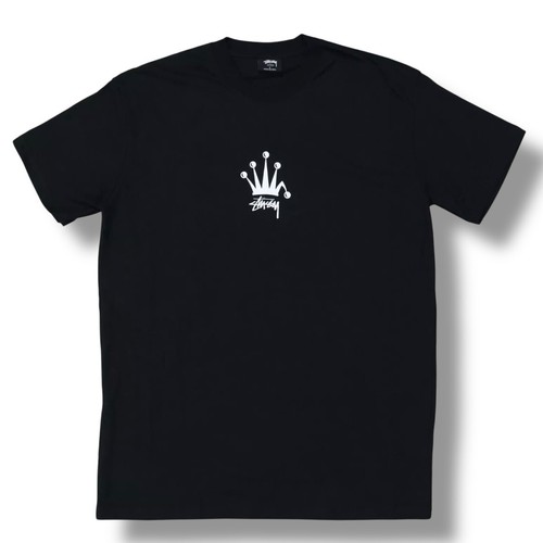 Stussy broken crown black - crown, t
