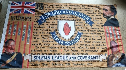 Ulster covenant loyalist flag - covenant,