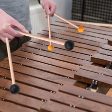 Marimba Hammer Wood Marimba Mallets Hard Rubber Head Keyboard Drum