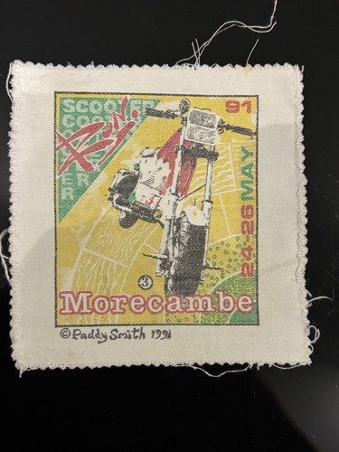 Scooter rally patch paddy - scooter,