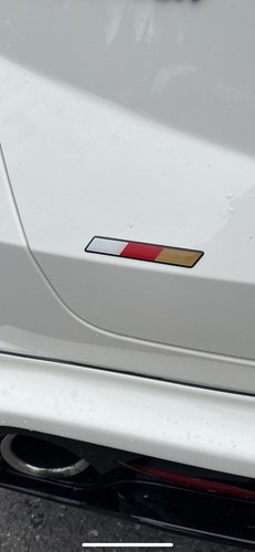 Mugen tricolor resin badge - tricolor,