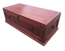 Vintage Large Wooden Treasure