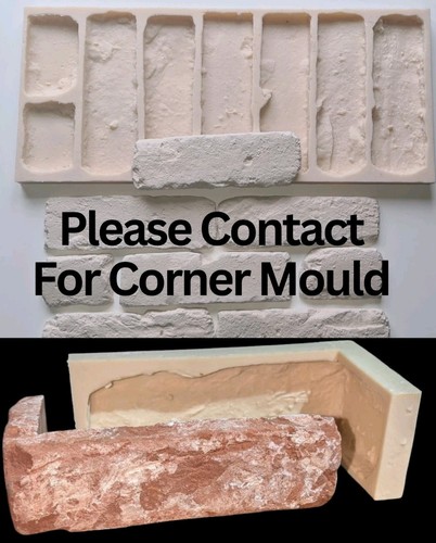 Brick slips polyurethane mould - polyurethane,