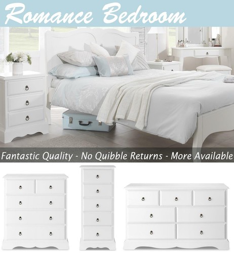 White chest drawers - white,