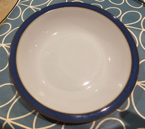 Denby imperial blue shallow - denby,