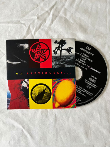Previously cd uk - u2, cd,