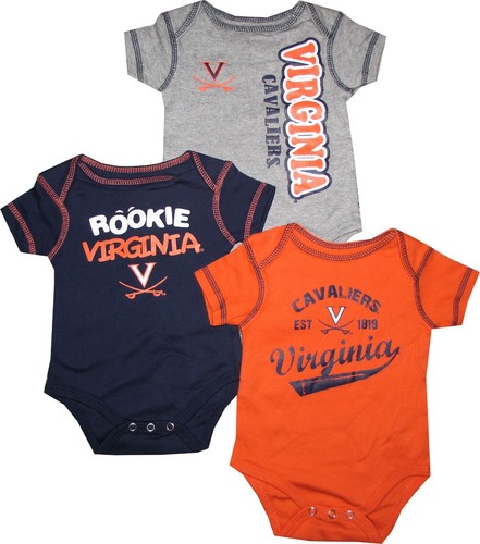 Virginia cavaliers rookie 3pc - virginia,