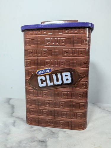 Mcvitie club biscuit tin - club,