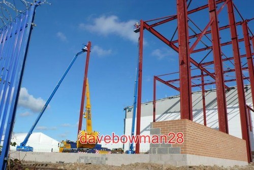 Photo erection steel frame - erection,