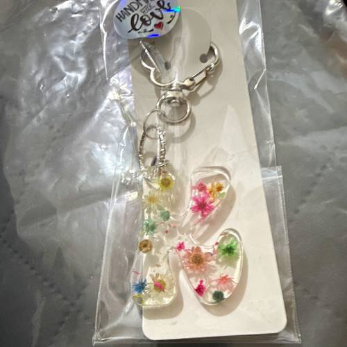 Handmade with love clear - handmade, resin