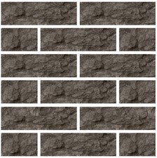 Black Mosaic stone tile stickers transfers Kitchen Bathroom peel and stick.