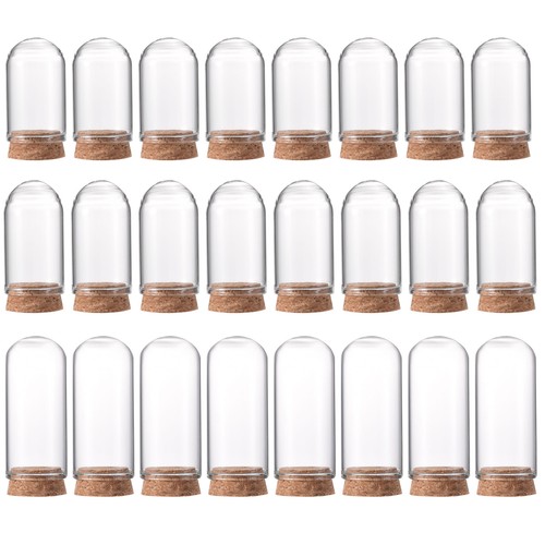 24pcs cloche glass dome - 24pcs,