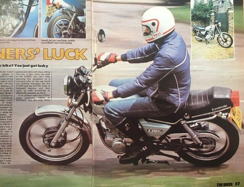 Kawasaki z250c original - ,