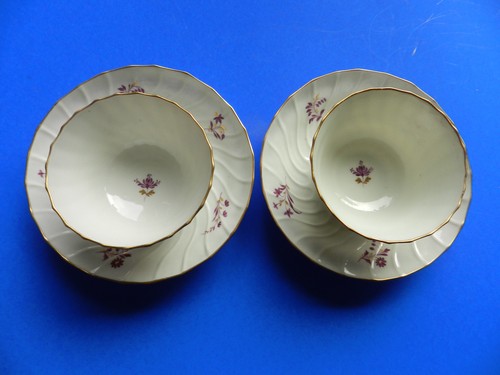 Pair antique 1800 fluted - pair, of