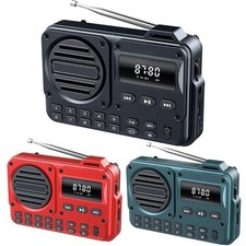 Portable AM FM Rechargeable