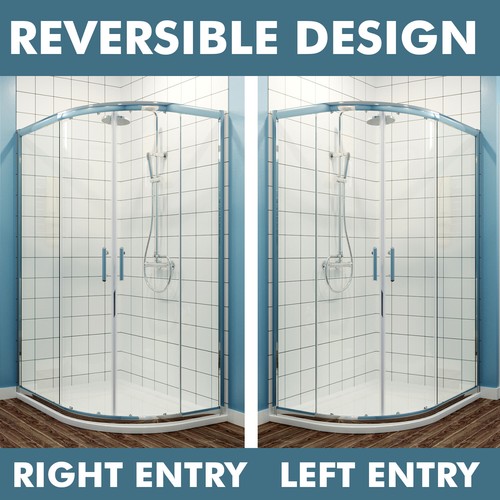 Quadrant shower enclosure and - shower,