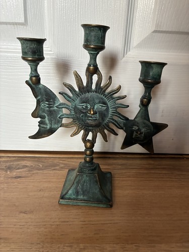 Vintage sun moon celestial - sun,