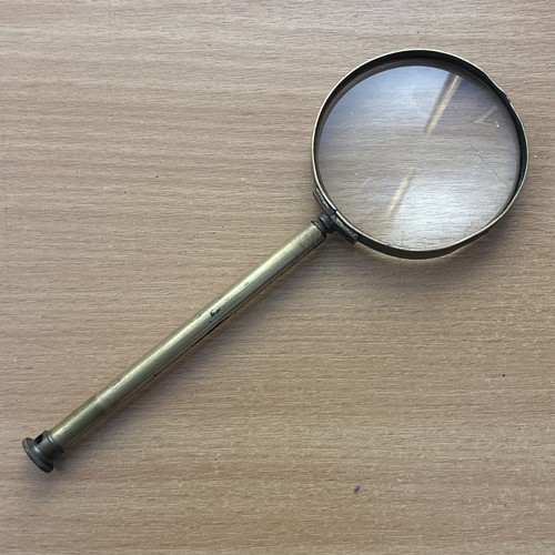 Antique magnifying glass - magnifying,
