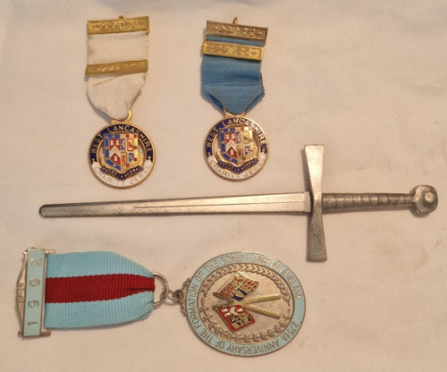 Masonic jewels job lot - masonic,
