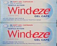 Wind-eze Gel Caps - 2 x 20
