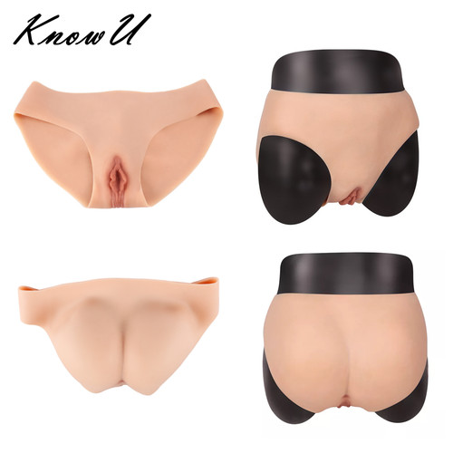 Silicone fake vagina pants hip - vagina,