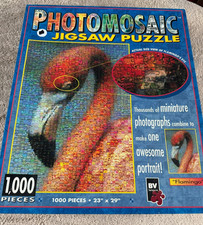 1000 Piece Puzzle Photomosaic