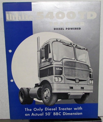 1960 white truck model - truck, 5400td