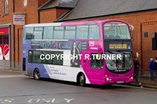 First Potteries, Volvo B7TL-Wright Eclipse Gemini. 4x6" Photograph