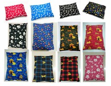 DOG BED LARGE & EXTRA LARGE REMOVABLE ZIPPED COVER PET BED CUSHION & COVER