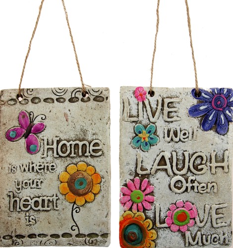 Garden welcome wall hanging - garden,