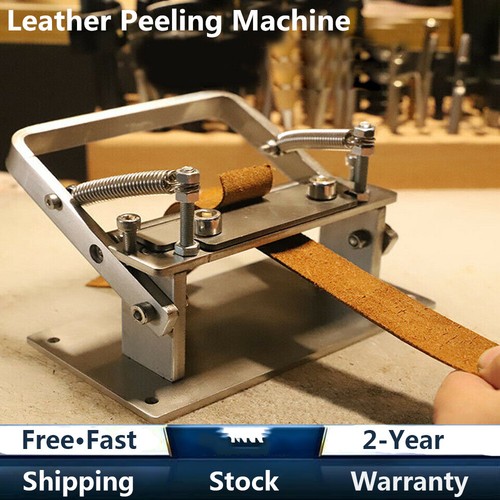 Manual leather peeling machine - leather,