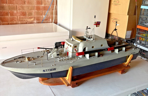 Zk184 wooden kit built - wooden, vosper