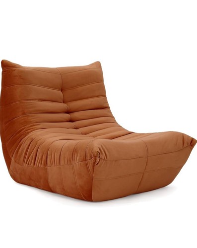 Togo fireside chair orange - fireside,
