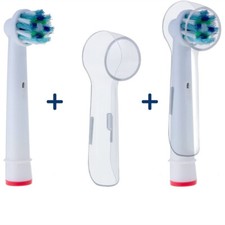 2~8 Electric Toothbrush head covers travel protector cap Case Oral B Compatible 
