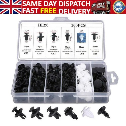 100pcs car body plastic - 100pcs,