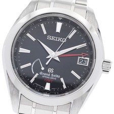 SEIKO Grand Seiko SBGE011 GMT black Dial Spring drive Men's Watch_865338
